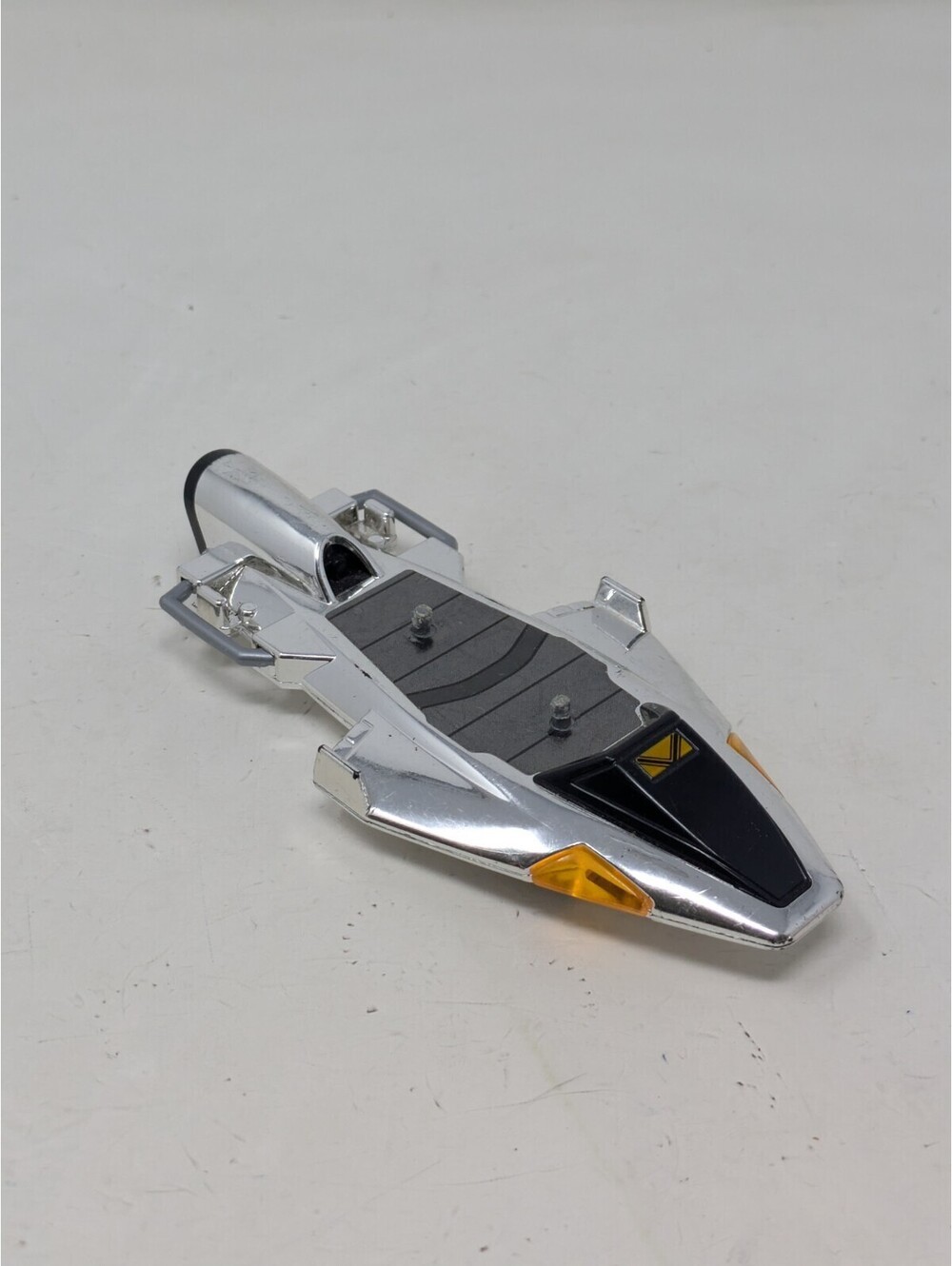 Vintage 1997 Bandai Power Rangers In Space 5" Silver Galaxy Glider ONLY